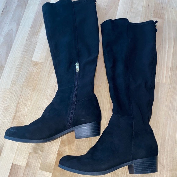 Liz Claiborne Riding Style Knee High Boots New Condition - Picture 1 of 4